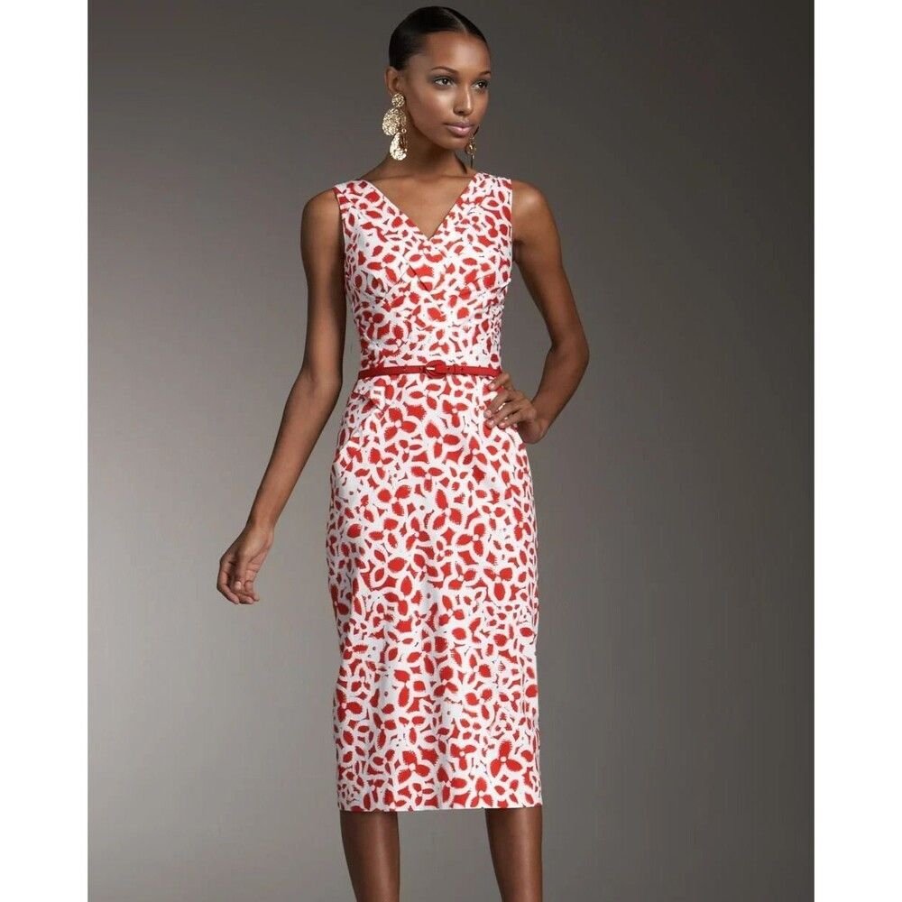 RUNWAY Oscar de la Renta 2011 Knee-Length Dress US 12